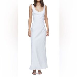 bec + bridge White Dress